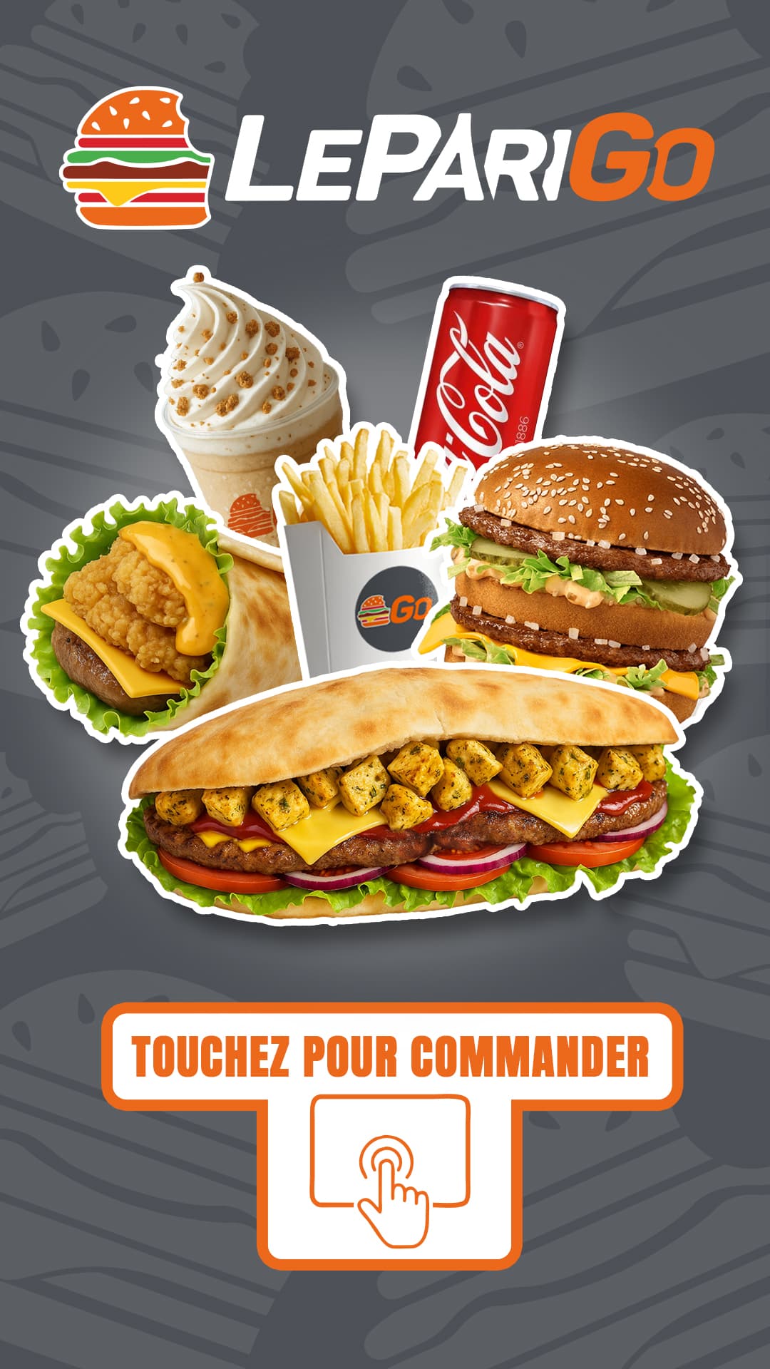 Leparigo — Touchez pour commander